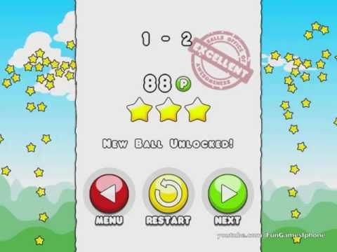 Video guide by FunGamesIphone: Blosics 3 stars level 1-2 #blosics
