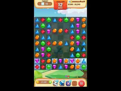 Video guide by Apps Walkthrough Tutorial: Jewel Match King Level 509 #jewelmatchking