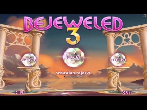 Video guide by sebastian rojas: Bejeweled level 116 - 3000 #bejeweled