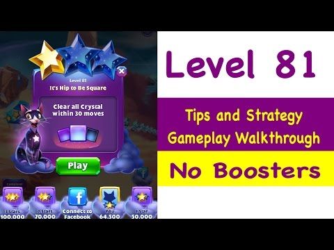 Video guide by Grumpy Cat Gaming: Bejeweled Level 81 #bejeweled