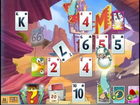 Video guide by Game House: Fairway Solitaire Level 121 #fairwaysolitaire