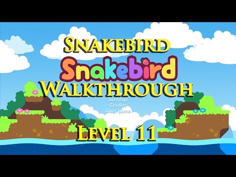 Video guide by RöstiWarrior's Realm: Snakebird Level 11 #snakebird