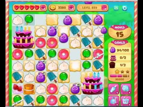Video guide by Gamopolis: Candy Valley Level 829 #candyvalley