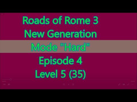 Video guide by Gamewitch Wertvoll: Roads of Rome Level 4-5 #roadsofrome