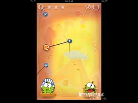 Video guide by : Cut the Rope: Time Travel Ancient Egypt Level 2 #cuttherope