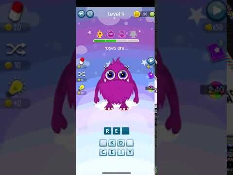 Video guide by RebelYelliex: Word Monster Level 9 #wordmonster
