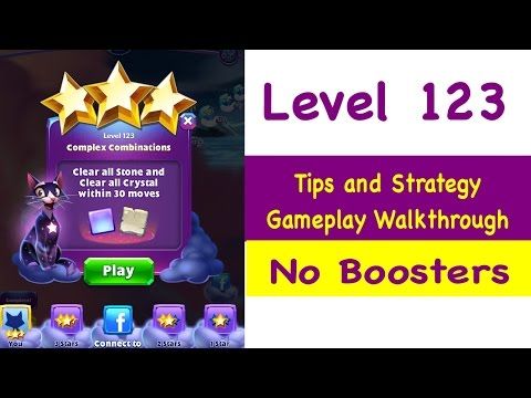 Video guide by Grumpy Cat Gaming: Bejeweled Stars Level 123 #bejeweledstars