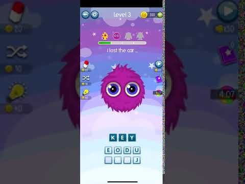 Video guide by RebelYelliex: Word Monster Level 3 #wordmonster