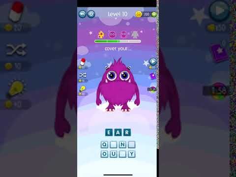 Video guide by RebelYelliex: Word Monster Level 10 #wordmonster
