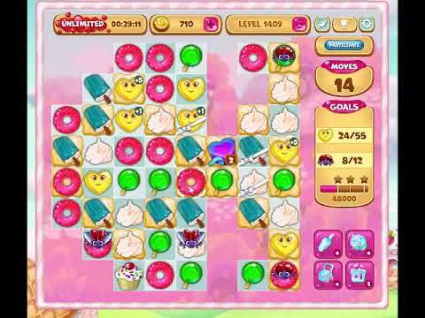 Video guide by Gamopolis: Candy Valley Level 1409 #candyvalley