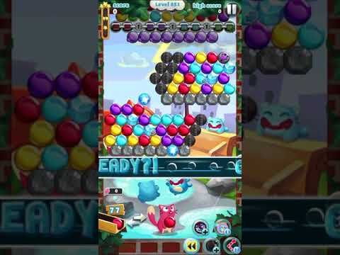 Video guide by IOS Fun Games: Bubble Mania Level 851 #bubblemania