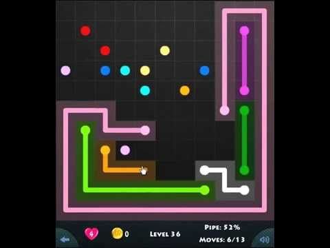 Video guide by Flow Game on facebook: Flow Game  - Level 36 #flowgame