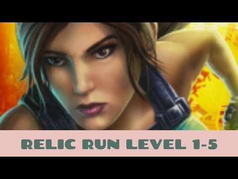 Video guide by Android gameplay: Lara Croft: Relic Run Level 1-5 #laracroftrelic