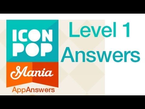Video guide by AppAnswers: Icon Pop Mania level 1 #iconpopmania