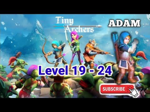 Video guide by All About Gamez!!!: Tiny Archers Level 19 #tinyarchers