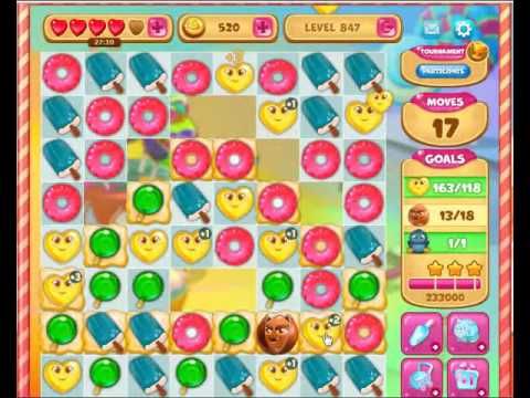 Video guide by Gamopolis: Candy Valley Level 847 #candyvalley