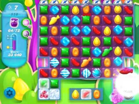 Video guide by skillgaming: Candy Crush Soda Saga Level 520 #candycrushsoda