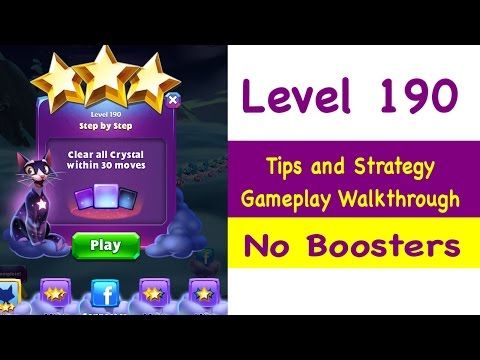Video guide by Grumpy Cat Gaming: Bejeweled Stars Level 190 #bejeweledstars