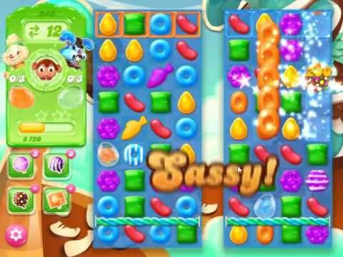 Video guide by skillgaming: Candy Crush Jelly Saga Level 345 #candycrushjelly