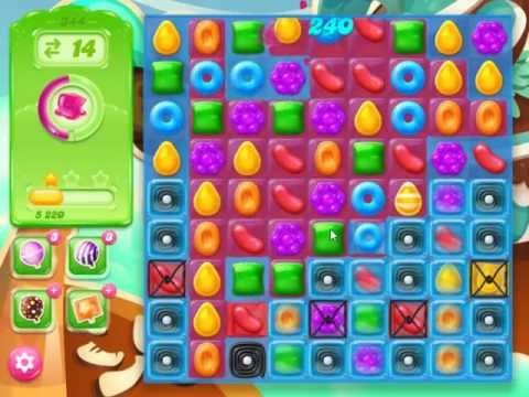 Video guide by skillgaming: Candy Crush Jelly Saga Level 344 #candycrushjelly