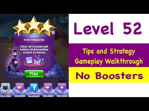 Video guide by Grumpy Cat Gaming: Bejeweled Stars Level 52 #bejeweledstars