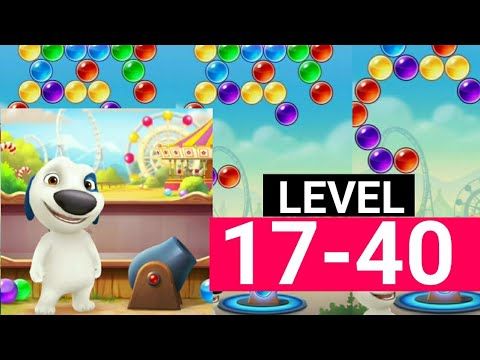 Video guide by GameplayTheory: Talking Tom Bubble Shooter Level 17-40 #talkingtombubble