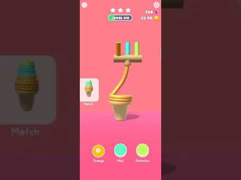 Video guide by Dig Dig Gamer: Ice Cream Level 110 #icecream