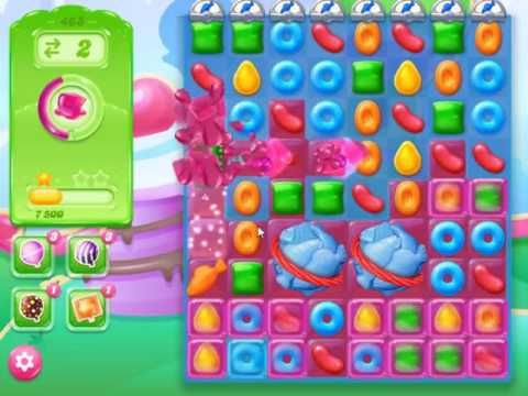 Video guide by skillgaming: Candy Crush Jelly Saga Level 468 #candycrushjelly