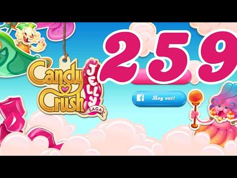 Video guide by Pete Peppers: Candy Crush Jelly Saga Level 259 #candycrushjelly