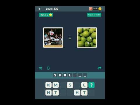 Video guide by puzzlesolver: Just 2 Pics Level 330 #just2pics