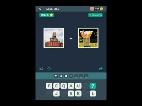 Video guide by puzzlesolver: Just 2 Pics Level 350 #just2pics