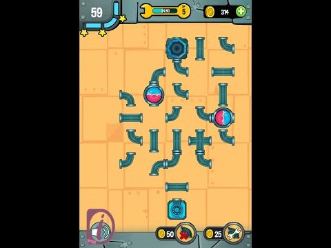 Video guide by walk-through: Pipes Level 59 #pipes