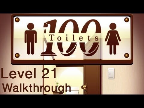 Video guide by AppAnswers: 100 Toilets level 21 #100toilets