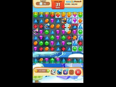 Video guide by Apps Walkthrough Tutorial: Jewel Match King Level 289 #jewelmatchking