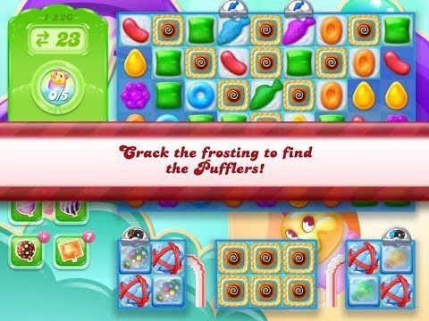 Video guide by Kazuo: Candy Crush Jelly Saga Level 1220 #candycrushjelly