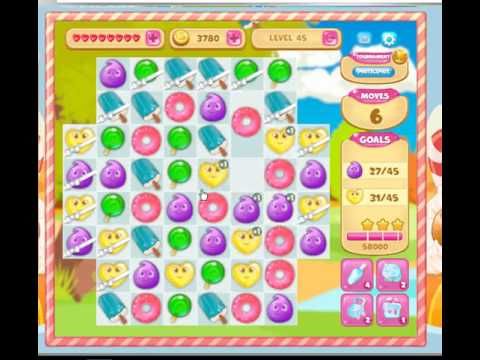 Video guide by Blogging Witches: Candy Valley Level 45 #candyvalley