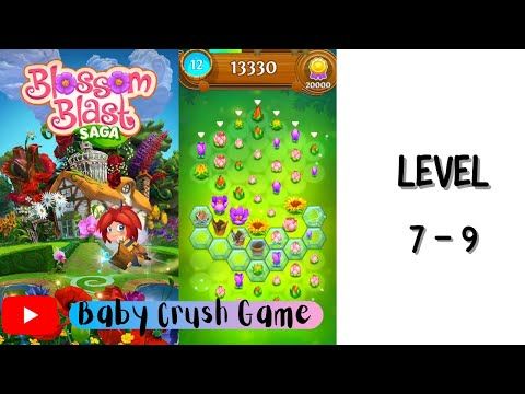 Video guide by Baby crush Game: Blossom Blast Saga Level 7 #blossomblastsaga