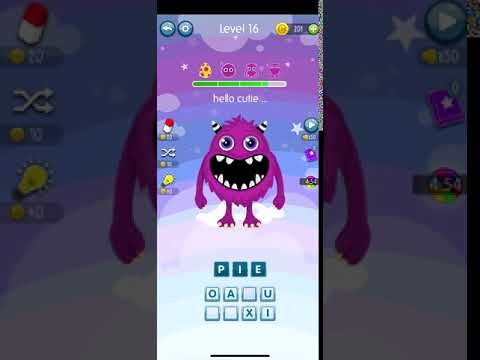 Video guide by RebelYelliex: Word Monster Level 16 #wordmonster