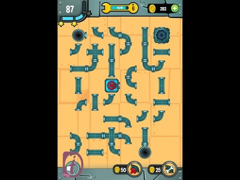 Video guide by walk-through: Pipes Level 87 #pipes
