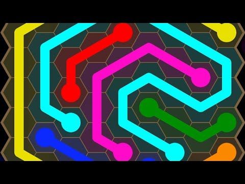 Video guide by My Gaming Town: Flow Free: Hexes Pack 9109. - Level 31 #flowfreehexes