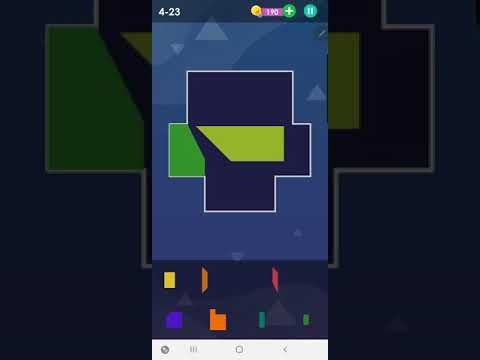 Video guide by This That and Those Things: Tangram! Level 4-23 #tangram