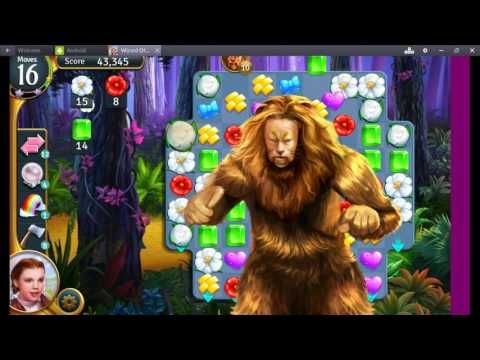 Video guide by SakuraGaming: The Wizard of Oz: Magic Match Level 136 #thewizardof
