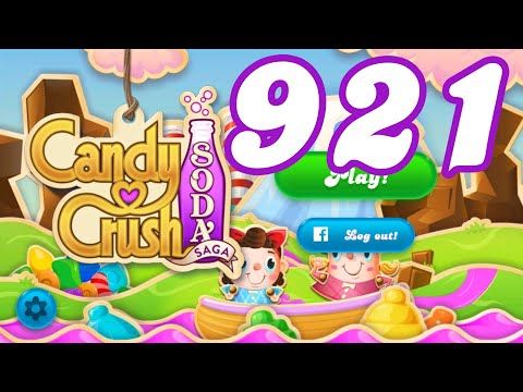 Video guide by Pete Peppers: Candy Crush Soda Saga Level 921 #candycrushsoda