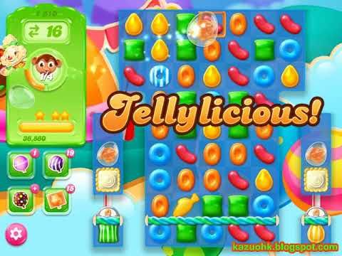 Video guide by Kazuo: Candy Crush Jelly Saga Level 1510 #candycrushjelly