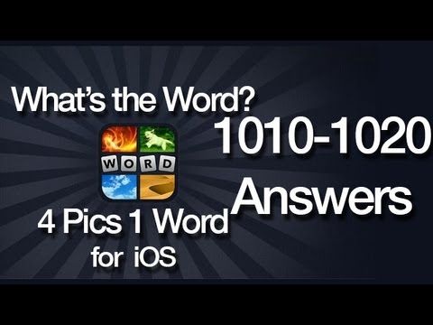 Video guide by AppAnswers: What's the word? level 1010-1020 #whatstheword