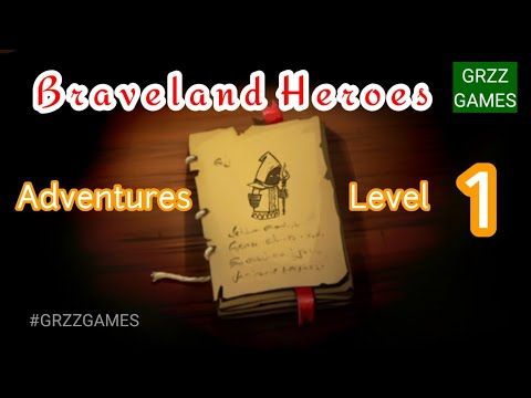 Video guide by GRZZ GAMES: Braveland Heroes Level 1 #bravelandheroes