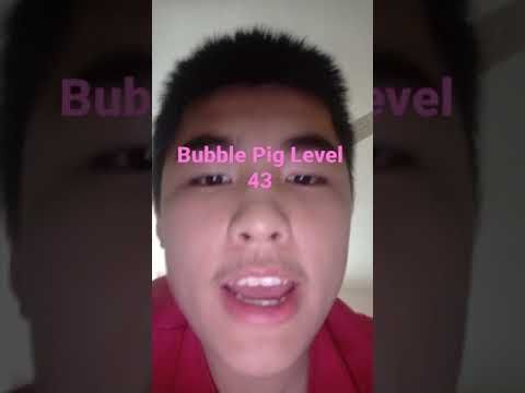 Video guide by The Worst Game Ever: Bubble Pig Level 43 #bubblepig