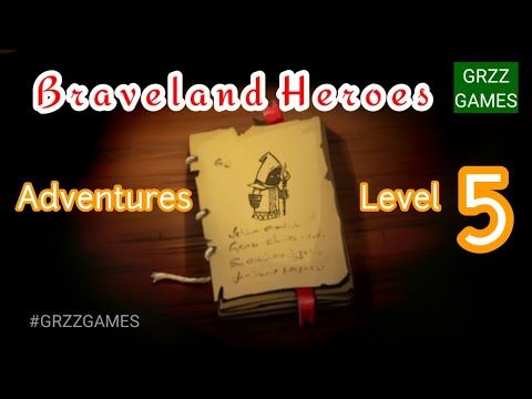 Video guide by GRZZ GAMES: Braveland Heroes Level 5 #bravelandheroes