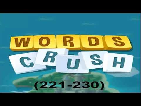 Video guide by games: Words Crush! Level 221 #wordscrush