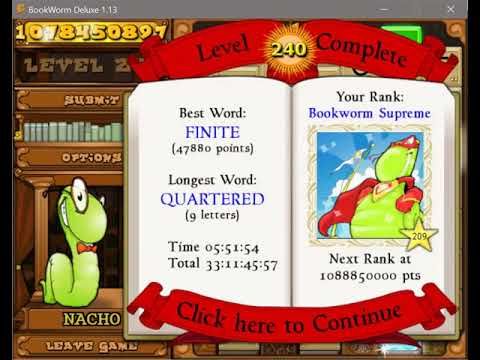 Video guide by Leo August: Bookworm Level 240 #bookworm